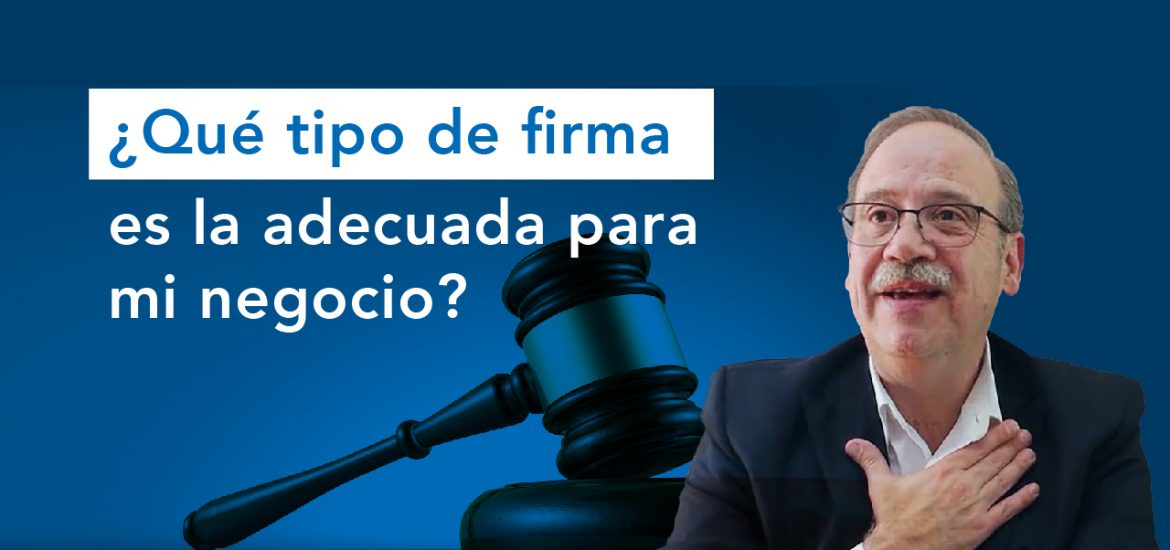 tipos de firmas